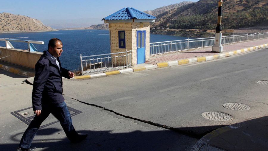 La presa de Darbandiján, ubicada en el río Diyala, tiene "daños visibles"