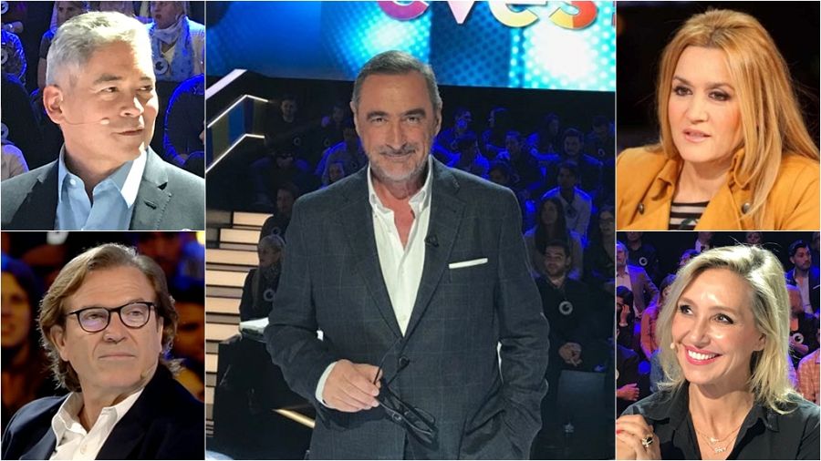 Boris Izaguirre, Pepe Navarro, Esther Jaén y Marta Robles responden a las preguntas de Carlos Herrera en '¿Cómo lo ves?'