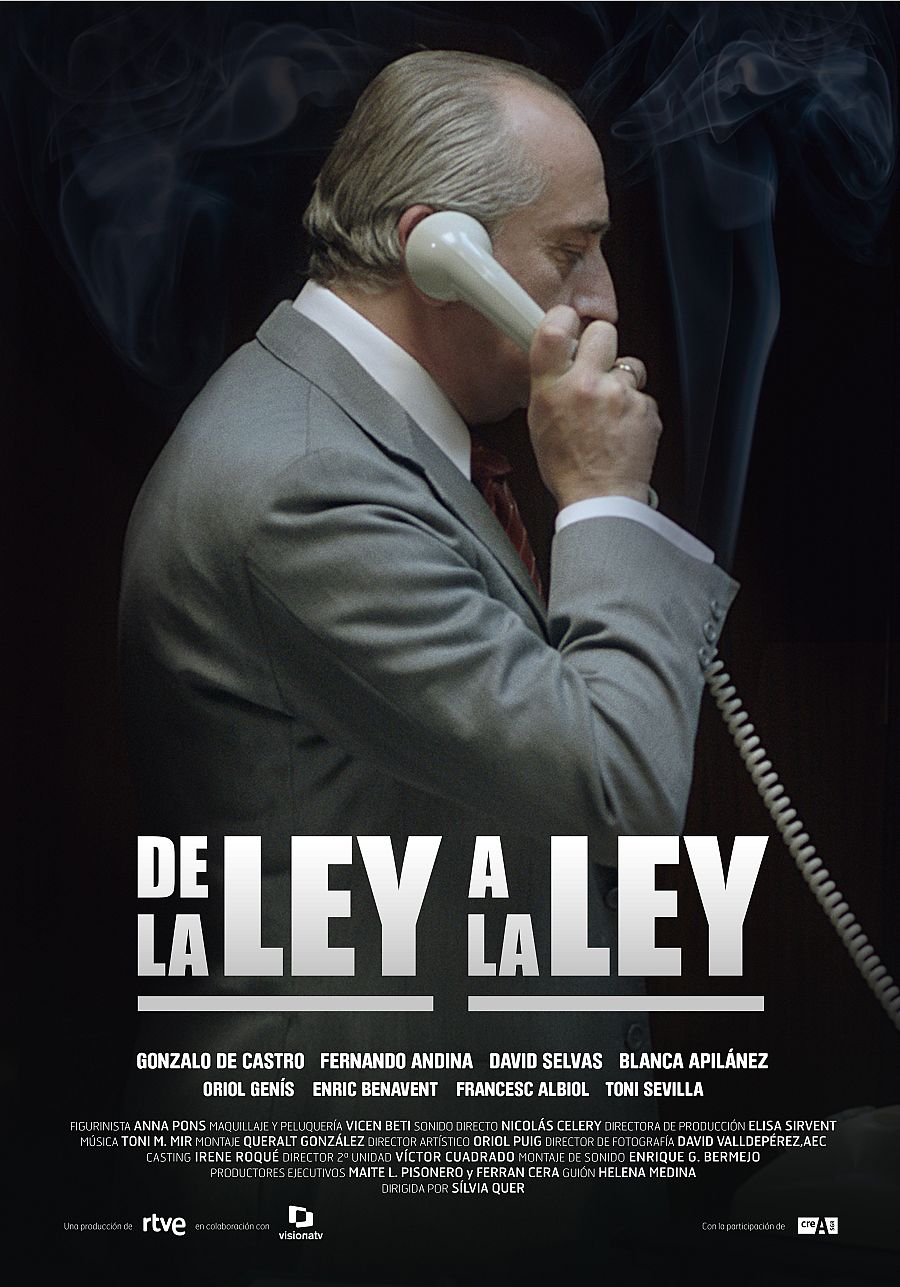 Cartel de la TV movie 'De la ley a la ley'