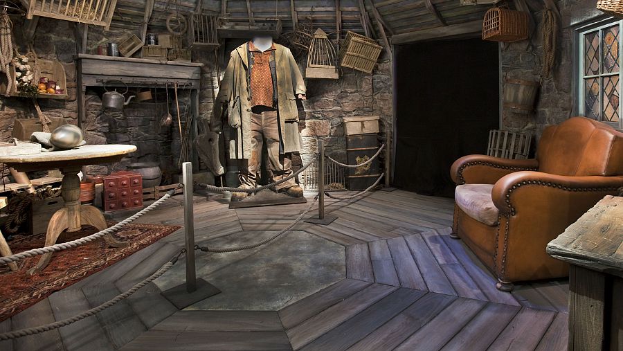Interior de Harry Potter. The Exhibition