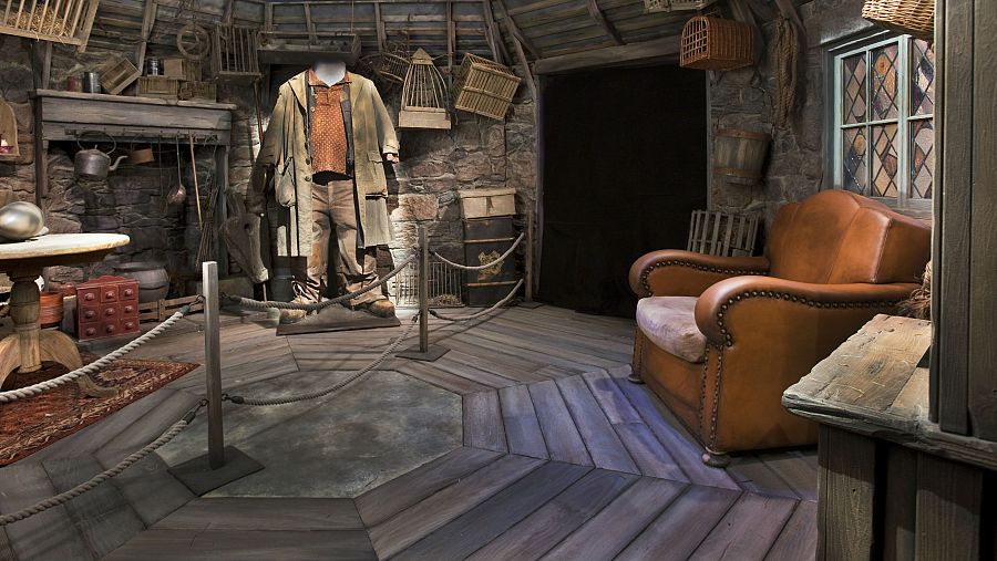 Recreación de la cabaña de Hagrid