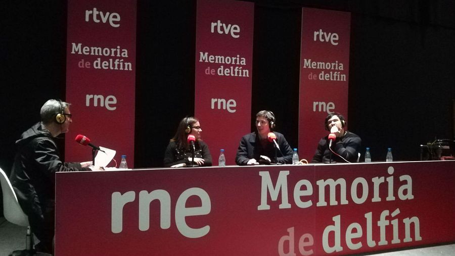 Un momento de la grabación en el pabellón 1 de Ifema