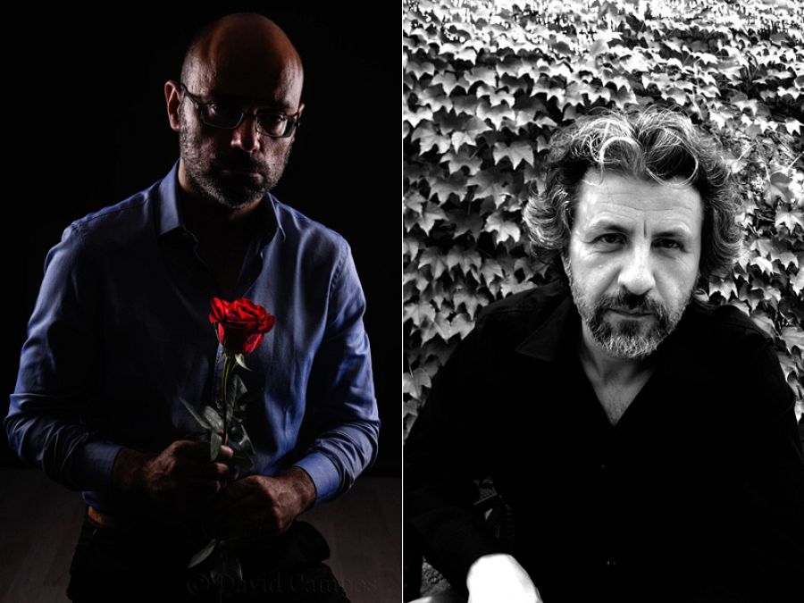 Hernán Migoya (Foto de David Campos) y Bartolomé Seguí
