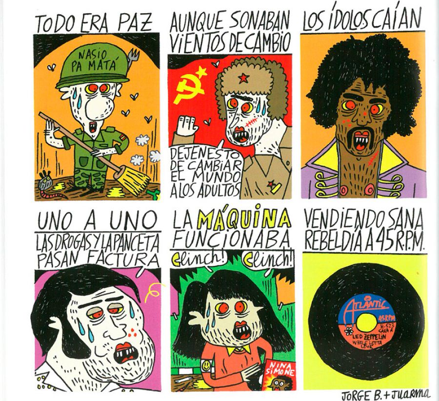 Página de 'Historia inventada del punk'