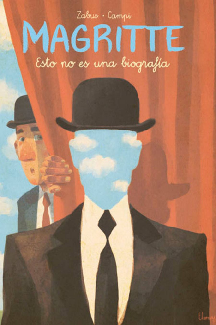 Portada de 'Magritte. Esto no es una biografía'