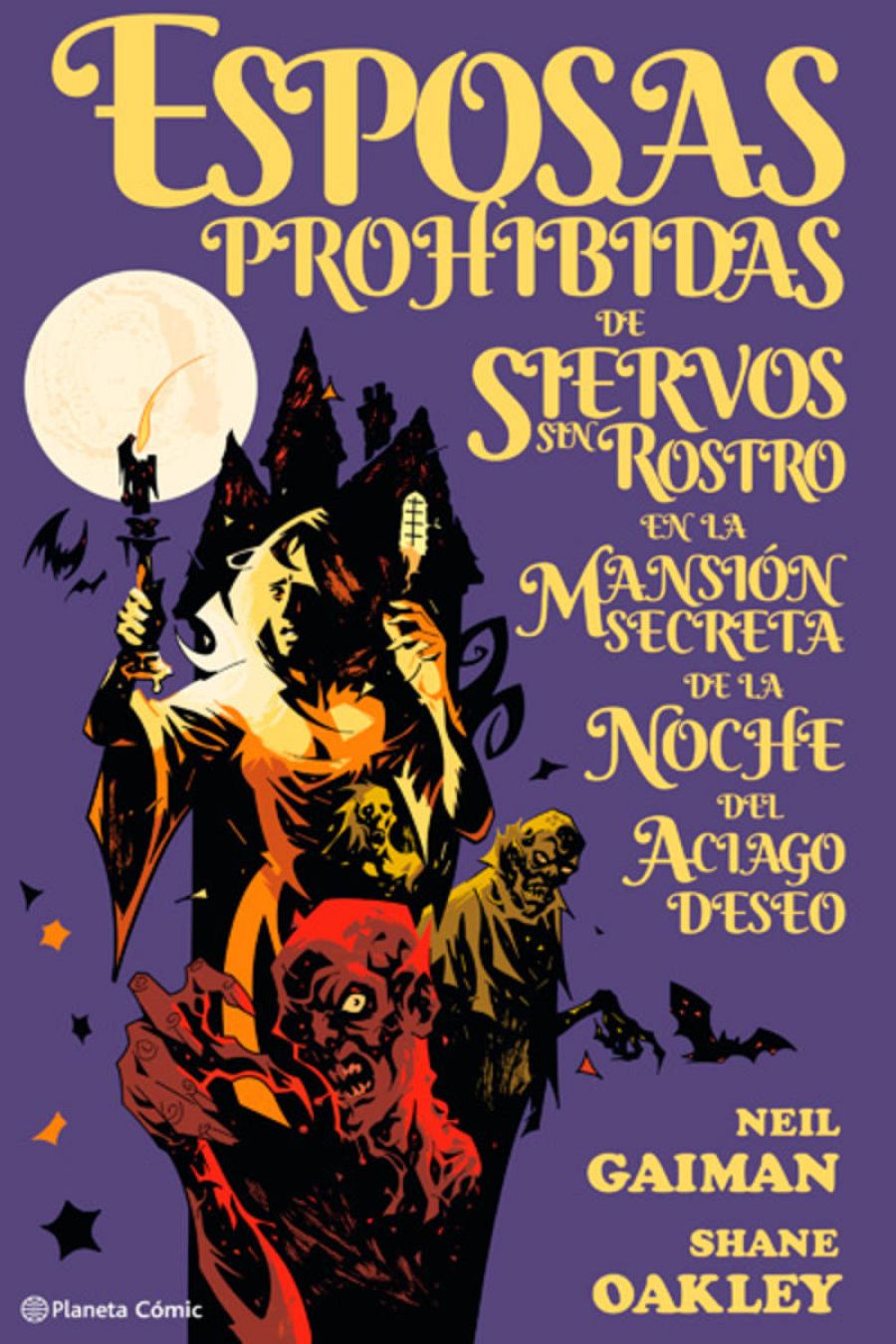 Portada de 'Esposas prohibidas de siervos sin rostro en la mansión secreta de la noche del aciago deseo'