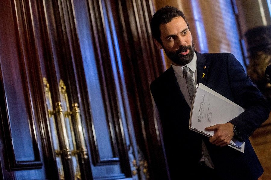 Roger Torrent, presidente del Parlament