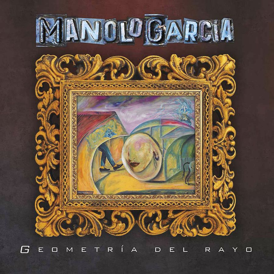 Portada del disco 'Geometría del rayo', de Manolo García.