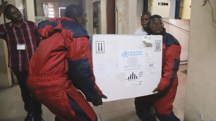 Llegan las primeras vacunas contra el ébola a Kinshasa