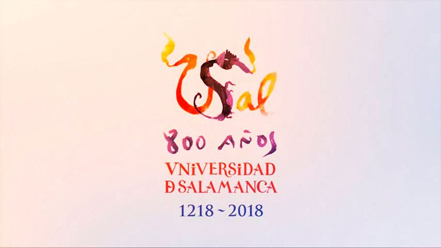 Logotipo del VIII centenario diseñado por Miquel Barceló