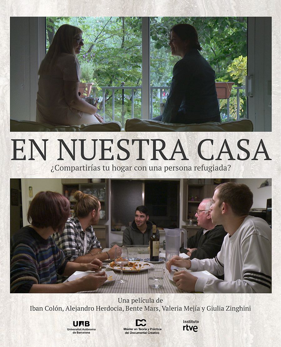 "En nuestra casa" es un documental sobre la inmigración realizado por alumnos del Master en Documental Creativo de la UAB y coproducido por el Instituto RTVE
