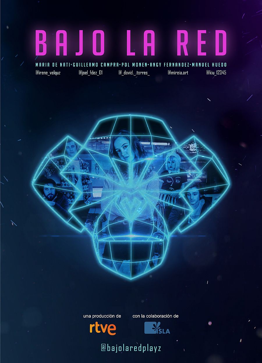 Cartel oficial de 'Bajo la red'