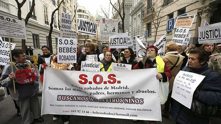 Manifestación por los bebés robados