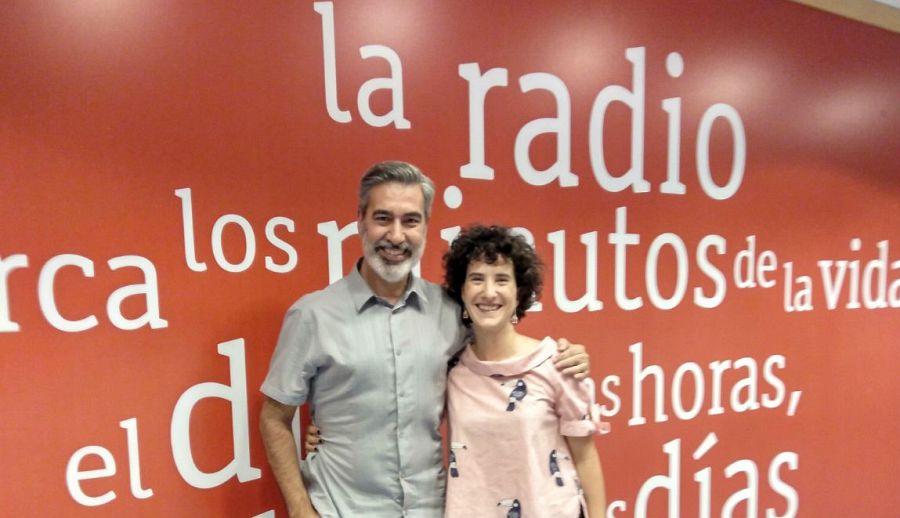 Arturo Martín con Anaïs Figueras en Rne Madrid