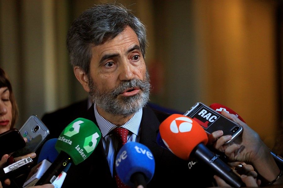 El presidente del Tribunal Supremo, Carlos Lesmes
