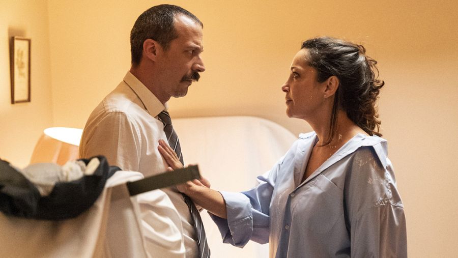 Santos y Laura se reencuentran tras pasar la noche separados