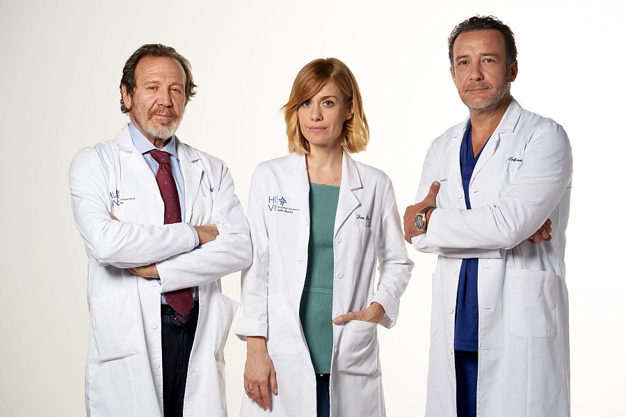 Juan Gea, Aleandra Jiménez y José Luis García Pérez