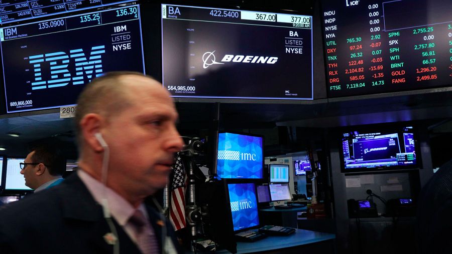 Boeing se desploma en Wall Street