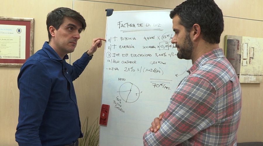 Jorge Morales, ingeniero industrial y experto en energía eléctrica, explica la factura de la luz