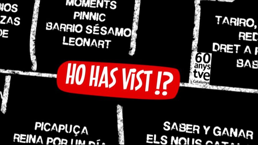'Ho has vist!?' torna a emetre els programes més emblemàtics de TVE Catalunya