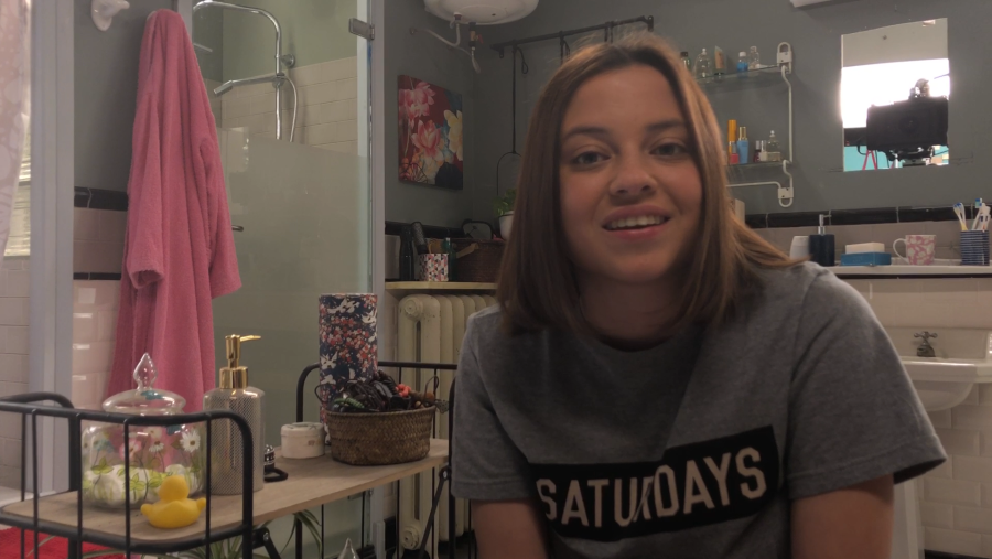 Greta, una de les protagonistes de la sèrie 'Bany compartit'