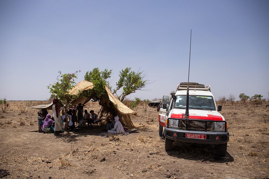 MSF está apoyando a la población en el distrito de Am Timan, región de Salamat, con una vacunación masiva contra el sarampión