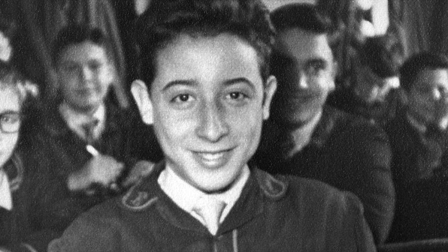 Eugenio cuando era un niño