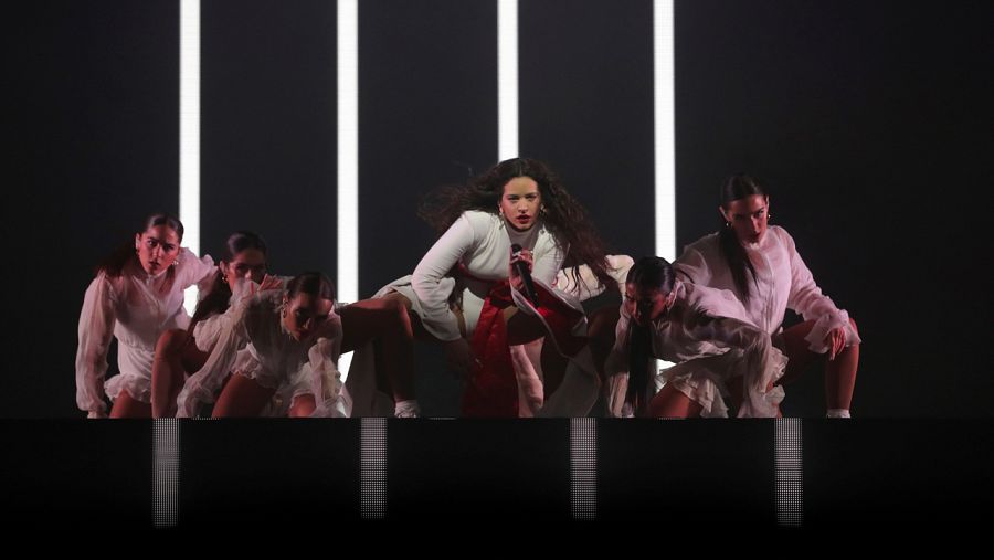 La cantante española Rosalía, en Madrid