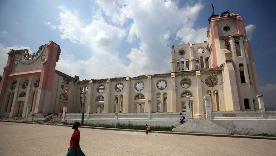 Ruinas de la catedral de Puerto Príncipe