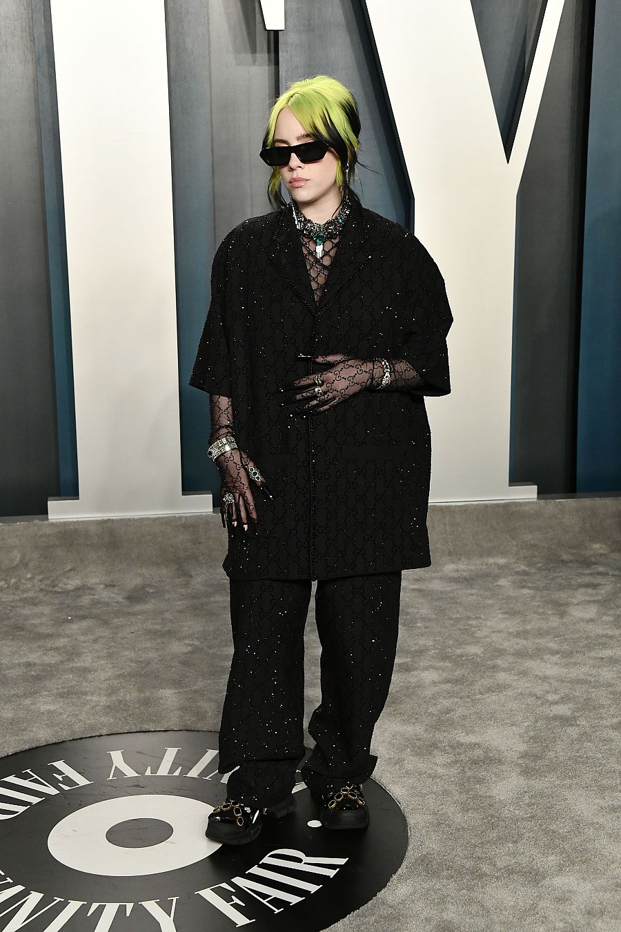 Billie Eilish en la fiesta Vanity Fair de los Premios Oscar
