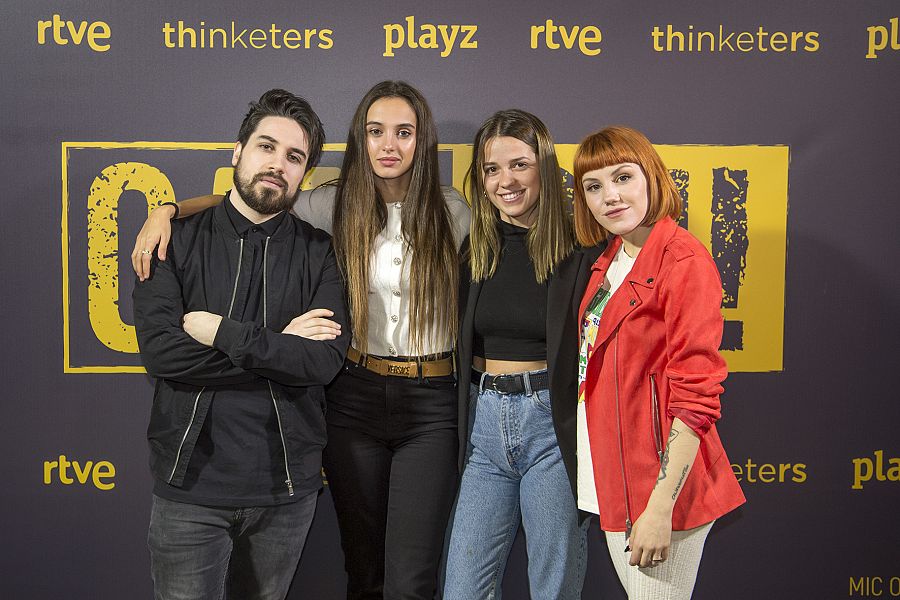Manuel Huedo, Maria de Nati, Ana Jara y Angy