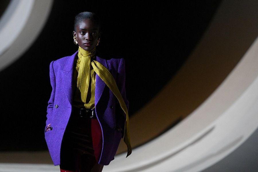 Desfile de Saint Laurent