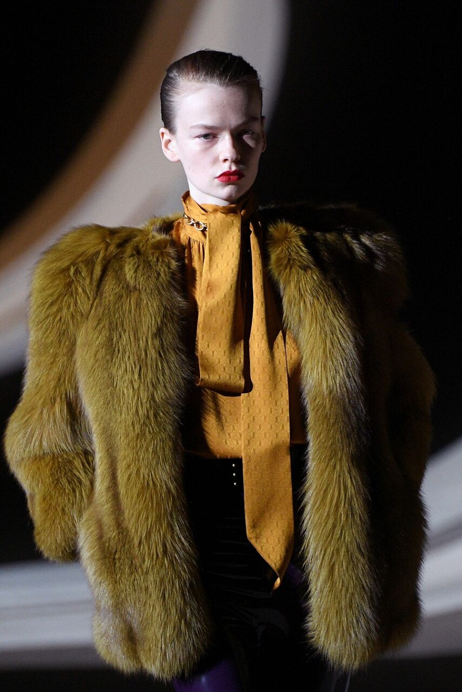 Desfile de Saint Laurent