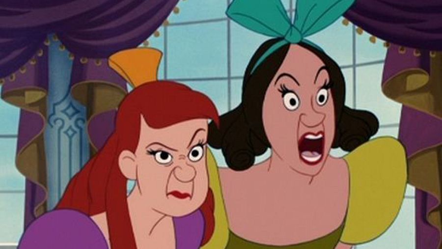 Hermanastras de Cenicienta