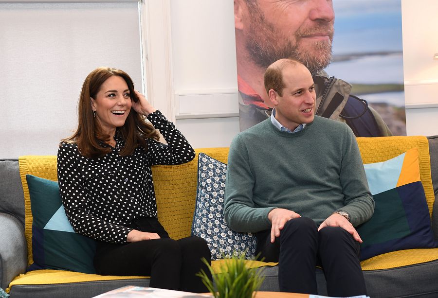 Los duques de Cambrigde han visitado un centro de salud mental en Dublín