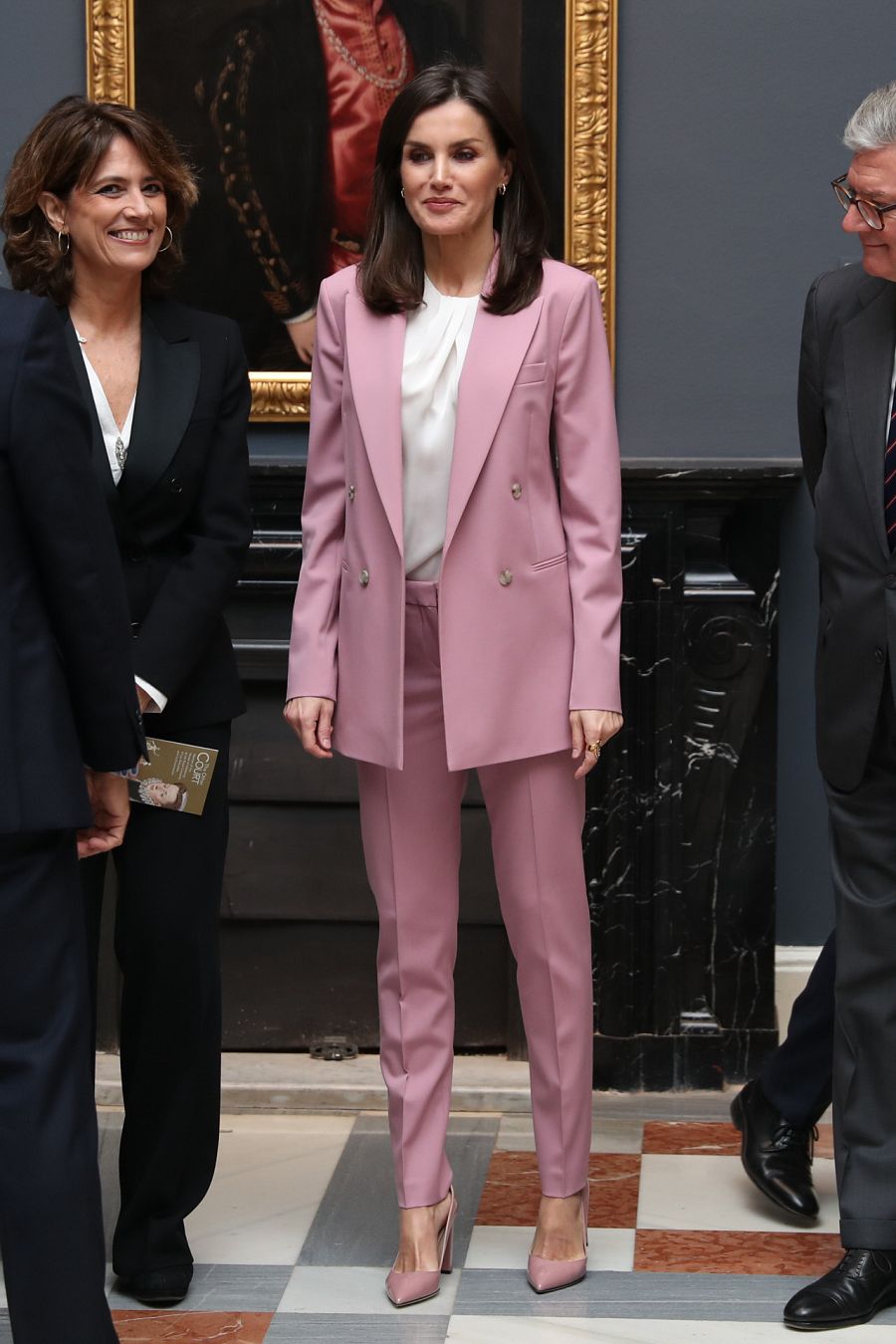 La Reina Letizia en la inauguración de la exposición 'La otra corte. Mujeres de la casa de Austria'