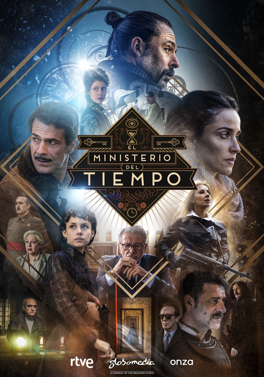 Cartel oficial de la cuarta temporada de 'El Ministerio del Tiempo'