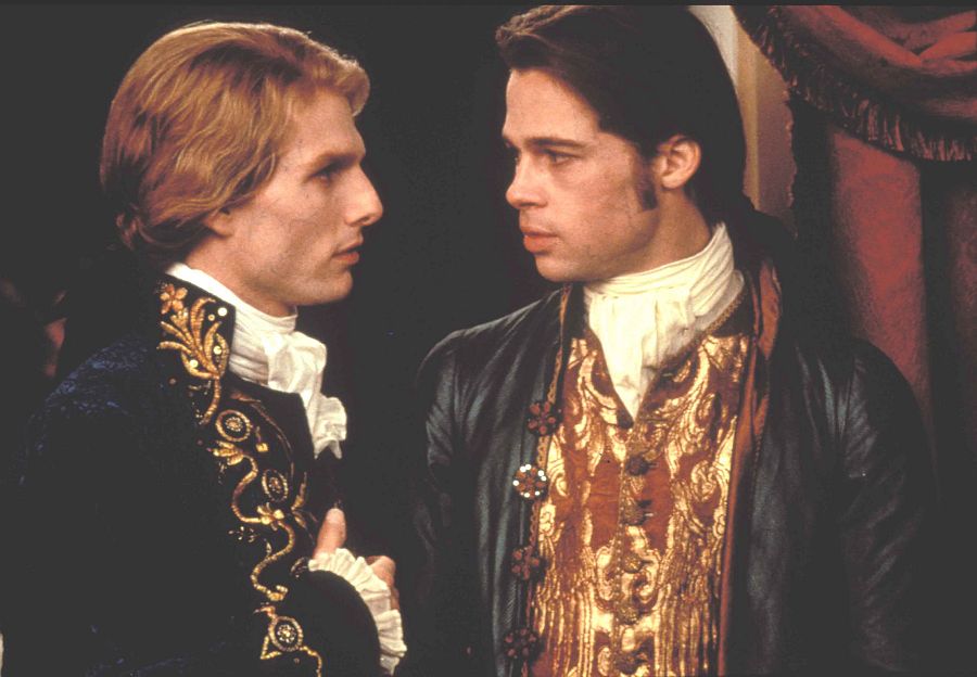 Tom Cruise y Brad Pitt en 'Entrevista con el vampiro'