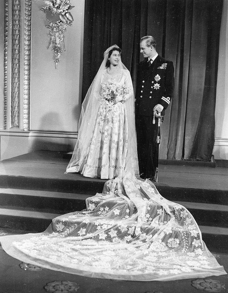 Boda de Isabel II y Felipe de Edimburgo