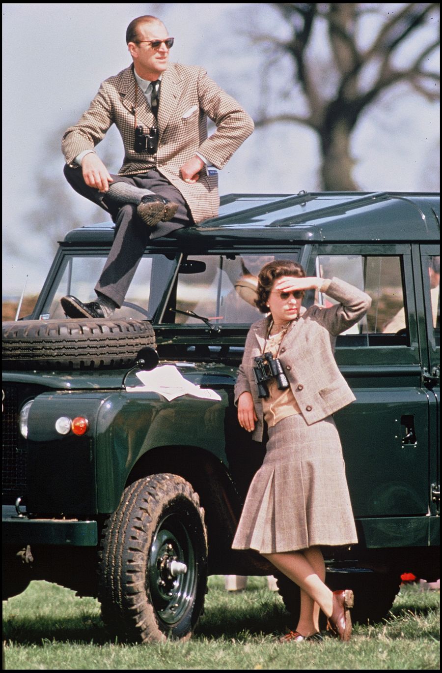 Felipe y la reina Isabel en 1968
