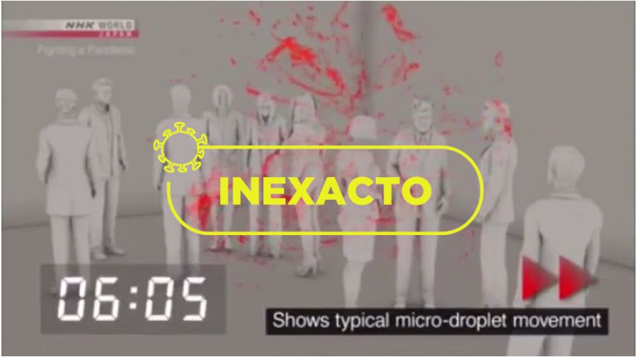 Las micropartículas de un estornudo pueden permanecer en el aire hasta 20 minutos