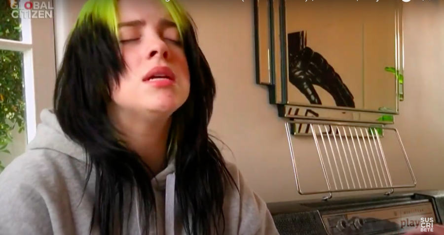 Billie Eillish canta "Sunny" acompañada por Finneas