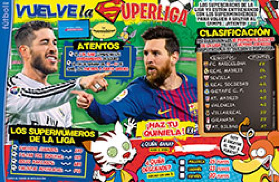 Revista Clan Mayo 2020 - Página La Liga