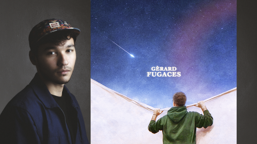 Guille, el diseñador de la portada del single "Fugaces" de Gèrard de OT 2020