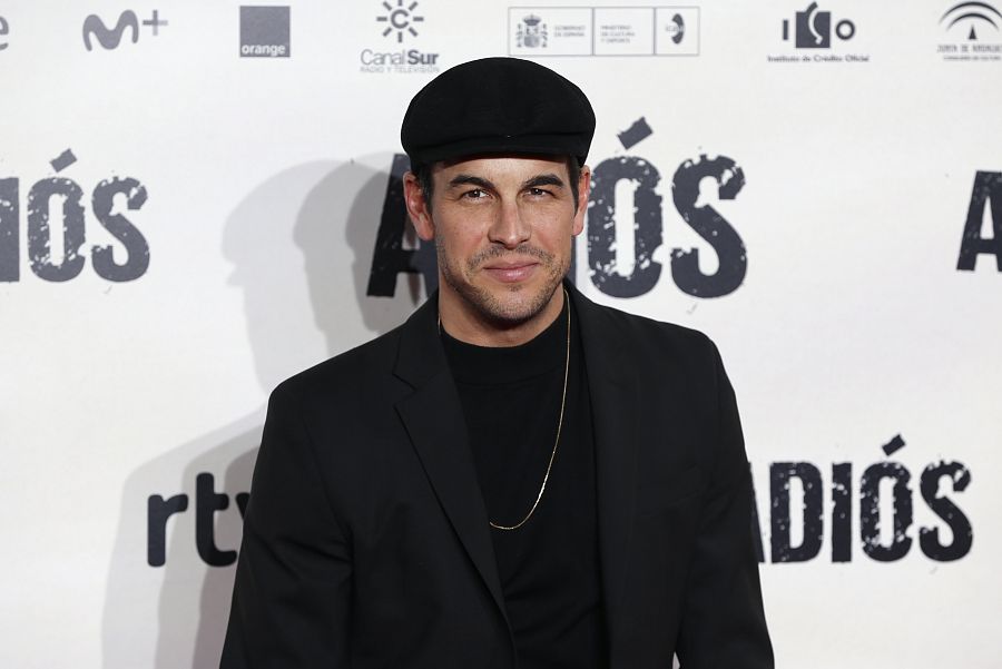 Mario Casas en la presentación en Madrid de "Adiós"