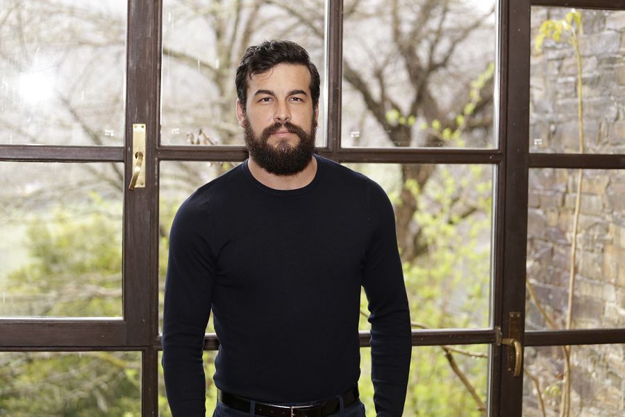 El actor Mario Casas durante la presentación del rodaje de la película "Bajo la piel del lobo"