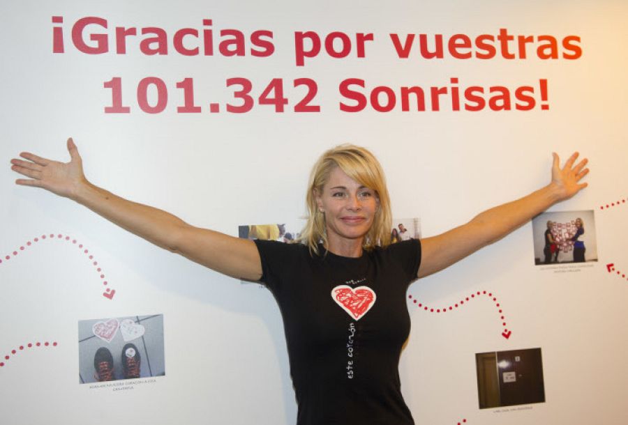Belén Rueda colabora con la asociación "Menudos corazones"