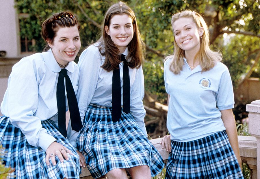 Mandy Moore junto a Anne Hathaway en el éxito 'Princesa por sorpresa'