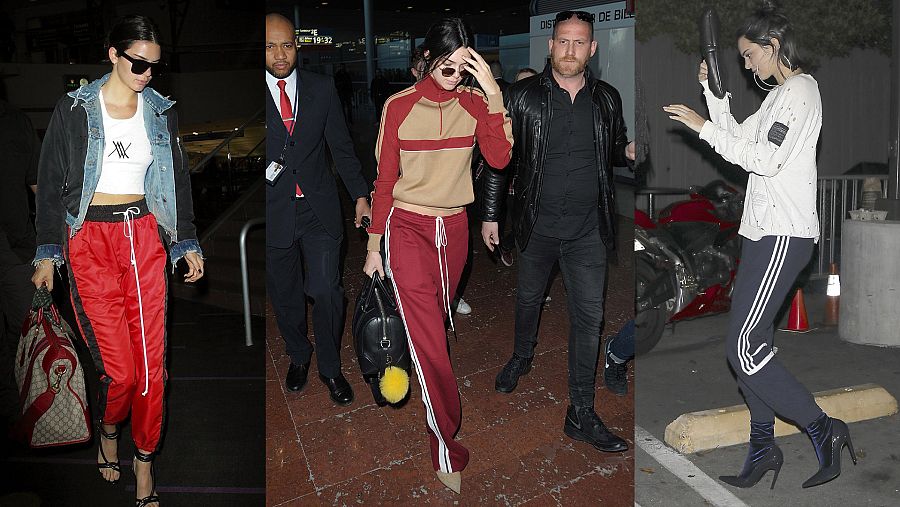 Kendall Jenner, la otra abogada de este 'look' inusual
