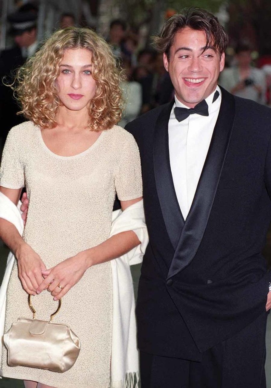 Sarah Jessica Parker y Robert Downey Jr. en una de sus múltiples apariciones públicas
